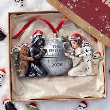 Stwa Warriors Family Custom Name Christmas Gift - Personalized Acrylic Ornament HH01