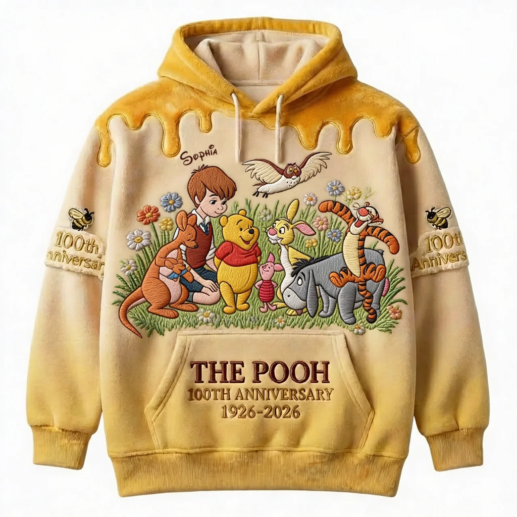 DSNY Honey Bear 100 Years Of Friendship - Personalized All Over Shirt - Gift For Movie Fans HH01