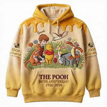 DSNY Honey Bear 100 Years Of Friendship - Personalized All Over Shirt - Gift For Movie Fans HH01