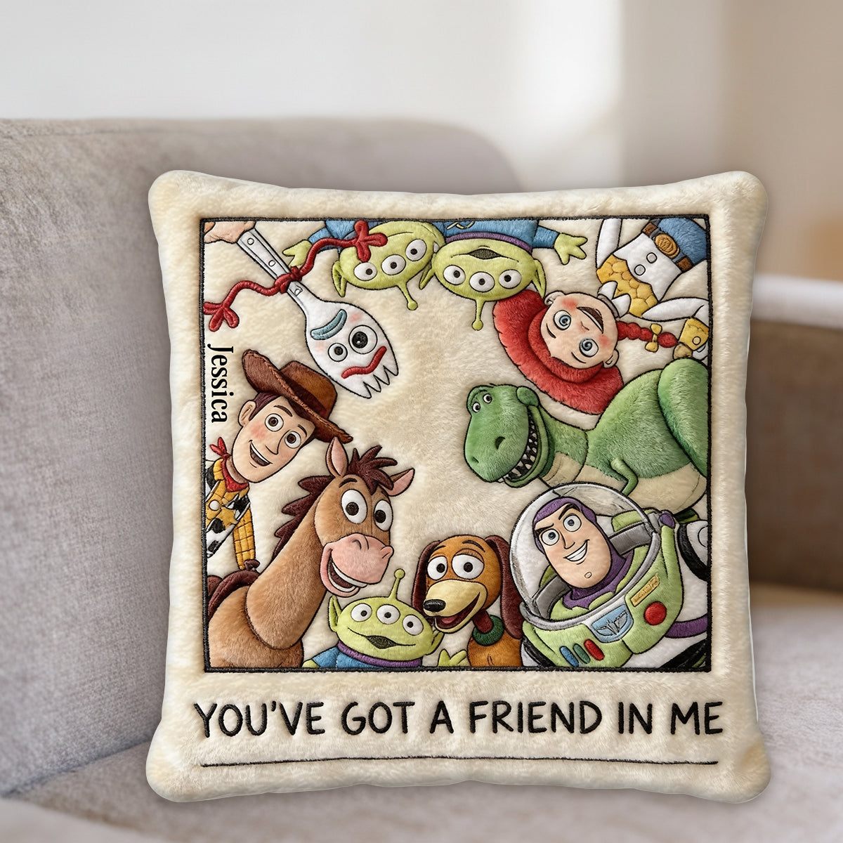 You've Got A Friend In Me - Personalized Custom Shape Pillow - Gift For Movie Fans - DSNY - image 3