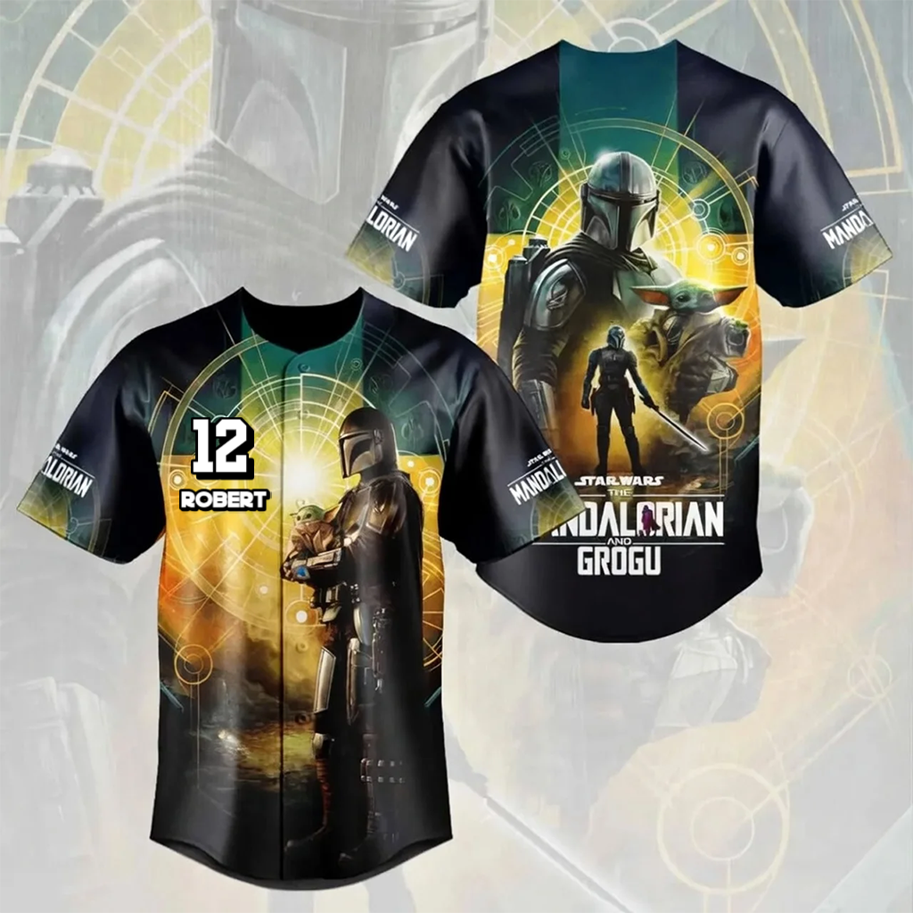 Stwa Galactic Tracker - Personalized Baseball Jersey For Adult, Kid, Toddler - Gift For Movie Fans HH01