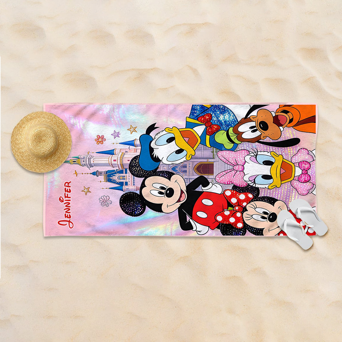 Magical Friend - Personalized Beach Towel/ Bath Towel - Gift For Fan Movies - MkMo - image 2