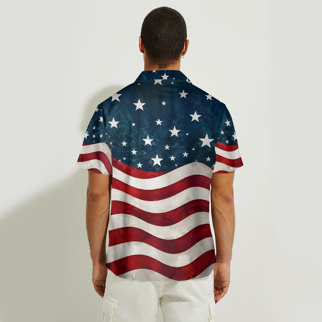 Bigfoot Celebrate 4th Of July - Personalized Hawaiin Shirt - Gift For Patriots - image 2