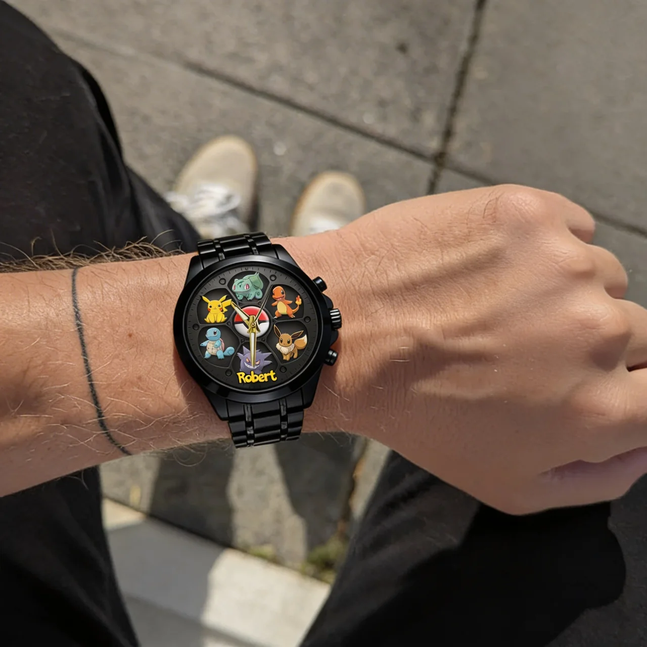 PoMo Celebrate 30th Anniversary - Personalized Hand Watch - Gift For Movie Fans HH01