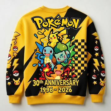 PoMo Celebrate 30 Years Of Catching Them All - Personalized All Over Shirt - Anniversary Gift For Movie Fans BA01