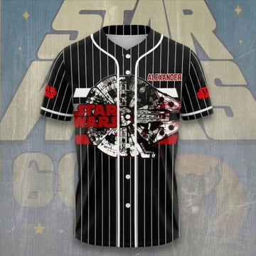 Stwa 50th Anniversary First Order - Personalized Baseball Jersey - Gift For Movie Fans BA01