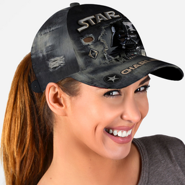 Stwa Galaxy Star Join The Dark Side - Personalized Classic Cap - Gift For Movie Fans
