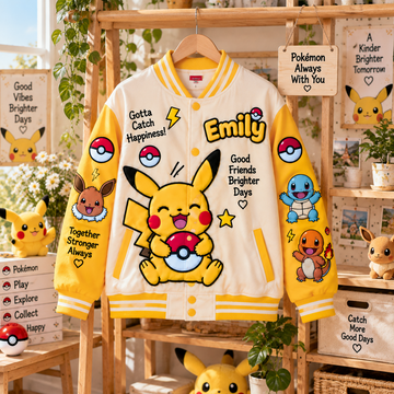 PoMo Sweet Adventure - Personalized Varsity Jacket - Gift For Movie Fans DN0310260201