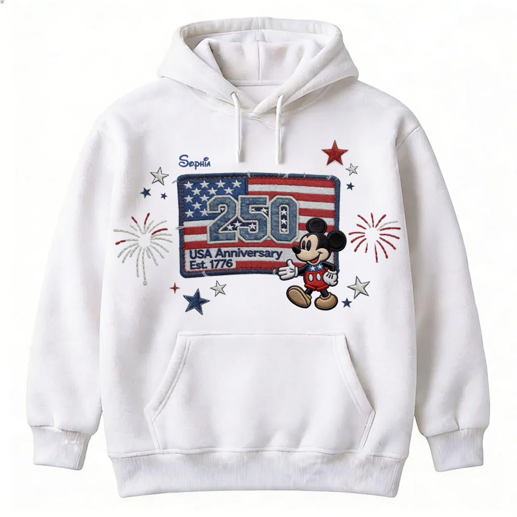 MkMo Magic Mouse Celebrate 250 Years Of America - Personalized All Over Shirt - Gift For Patriots HH01