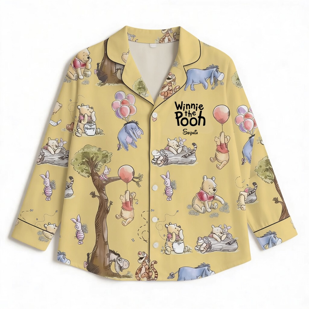 DSNY Just Loves Honey Bear - Celebrate 100th Anniversary - Personalized Pajama - Gift For Movie Fans HH01