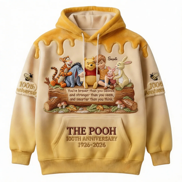 DSNY Honey Bear And Friends Celebrate 100th Anniversary - Personalized All Over Shirt - Gift For Movie Fans BA01
