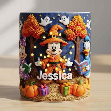 Cute Halloween Coffee Mug - Personalized Gifts-Mkko-DN2808261438