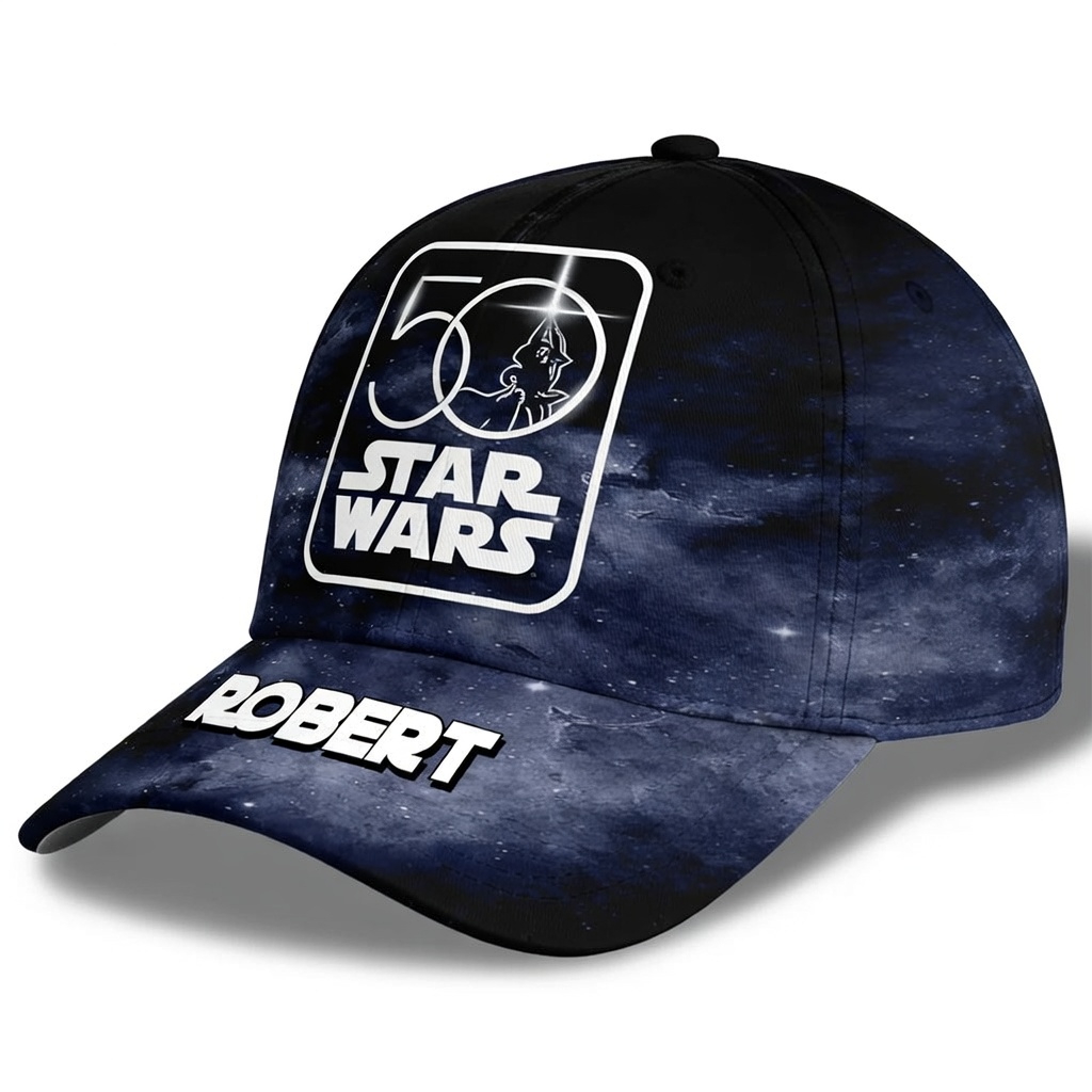 Stwa Galazy Star 50th Anniversary - Personalized Classic Cap - Gift For Movie Fans HH01