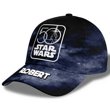 Stwa Galazy Star 50th Anniversary - Personalized Classic Cap - Gift For Movie Fans HH01