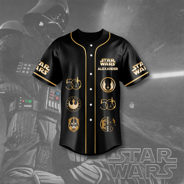 Stwa 50th Anniversary Space Celebration - Personalized Baseball Jersey - Gift For Movie Fans