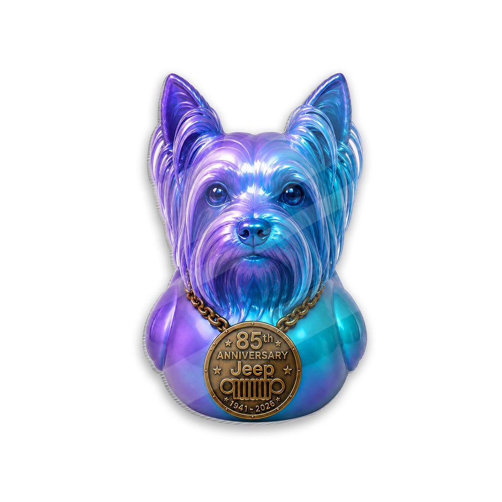 Jeep 85th Anniversary Dog Duck Acrylic Magnet TN2608271507
