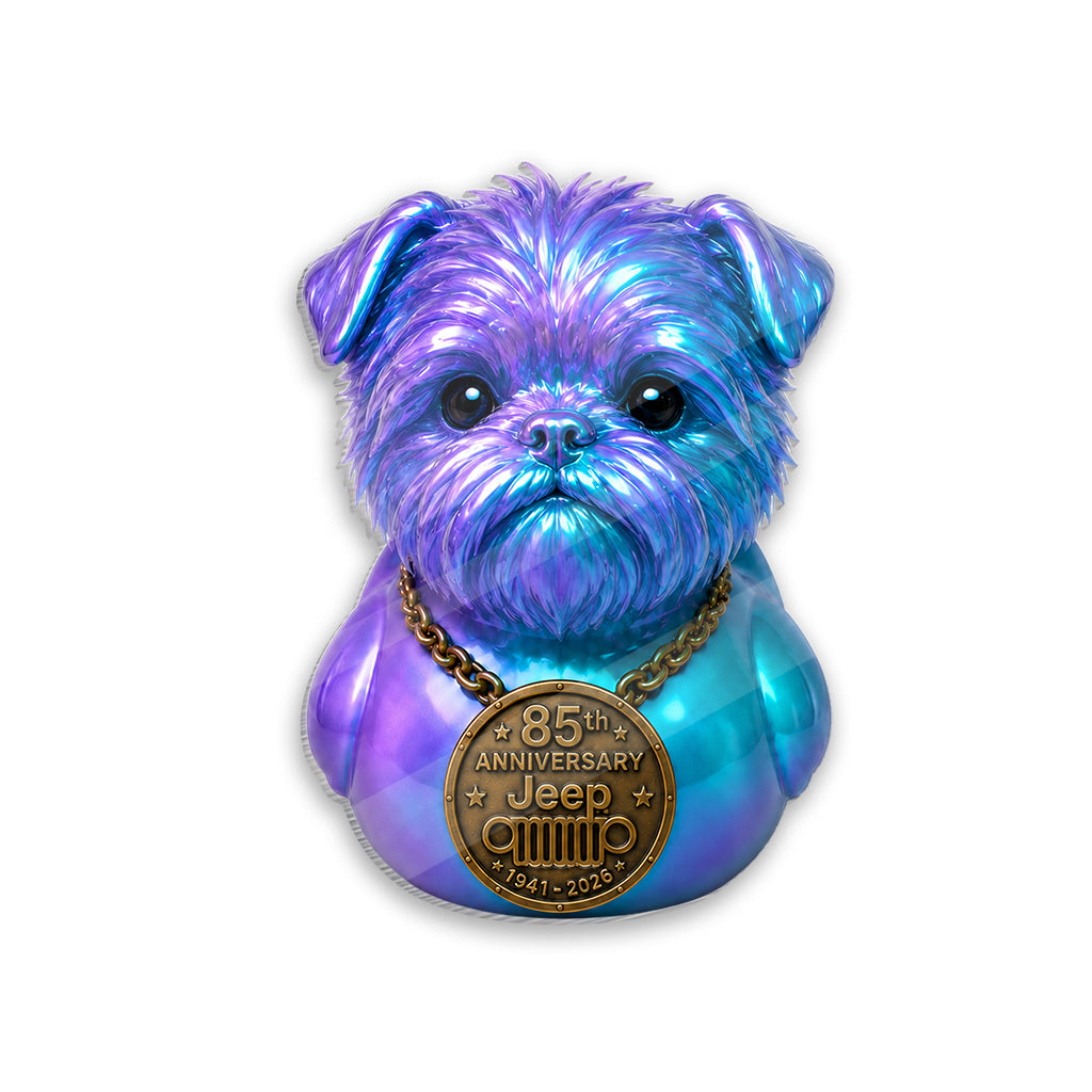 Jeep 85th Anniversary Dog Duck Acrylic Magnet TN2608271507