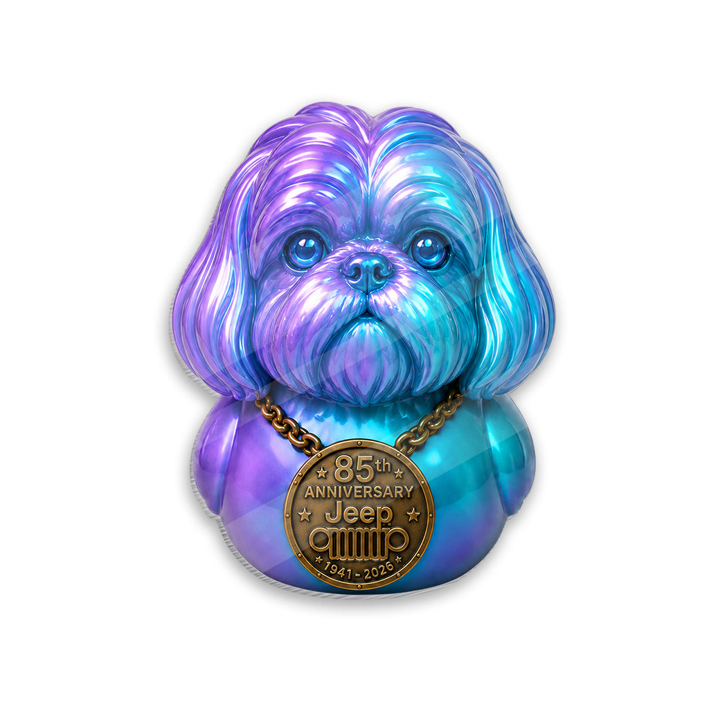 Jeep 85th Anniversary Dog Duck Acrylic Magnet TN2608271507