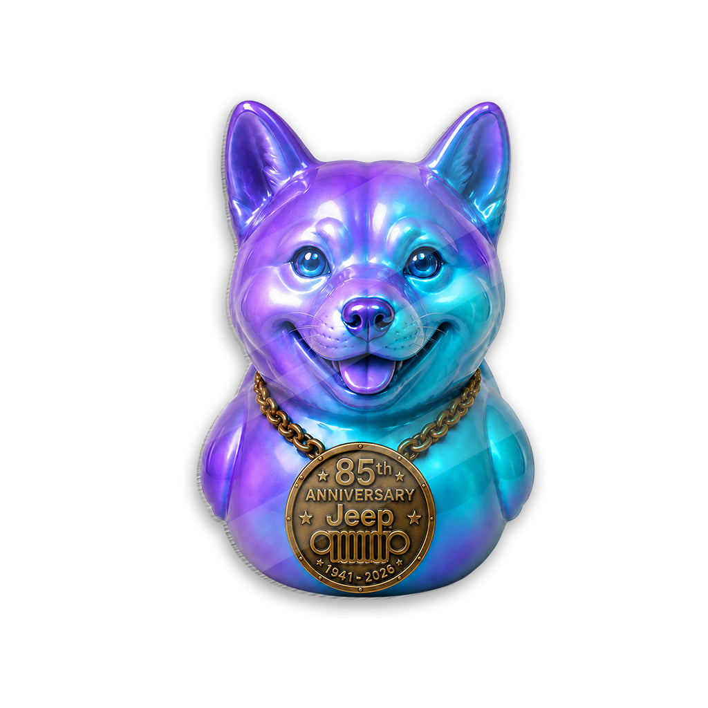 Jeep 85th Anniversary Dog Duck Acrylic Magnet TN2608271507