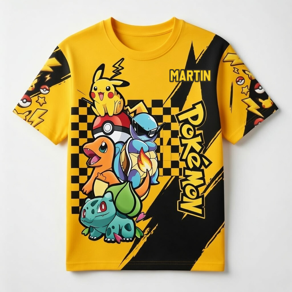 PoMo Celebrate 30 Years Of Catching Them All - Personalized All Over Shirt - Anniversary Gift For Movie Fans BA01