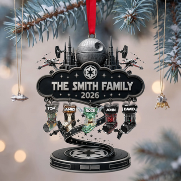 Stwa Warriors Stockings Custom Name Christmas Gift For Family - Personalized Acrylic Ornament