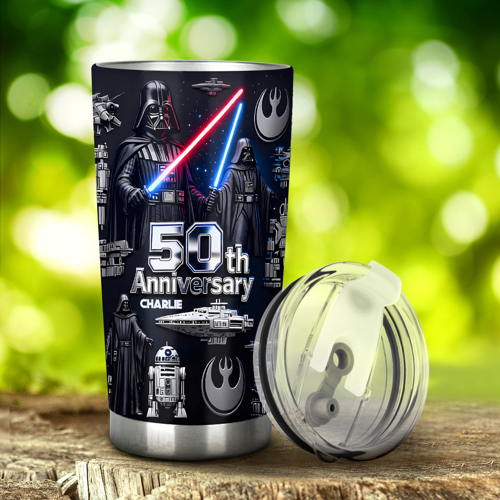 Stwa Galaxy Star Celebrate 50th Anniversary - Personalized Tumbler - Gift For Movie Fans NL122
