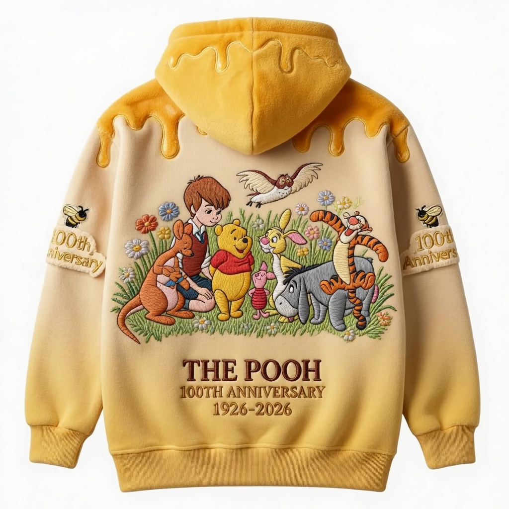 DSNY Honey Bear 100 Years Of Friendship - Personalized All Over Shirt - Gift For Movie Fans HH01