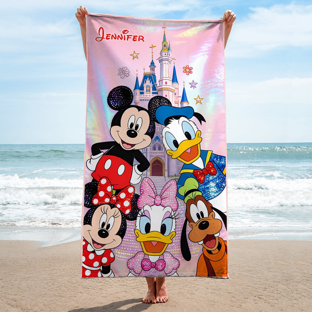 Magical Friend - Personalized Beach Towel/ Bath Towel - Gift For Fan Movies - MkMo - image 3