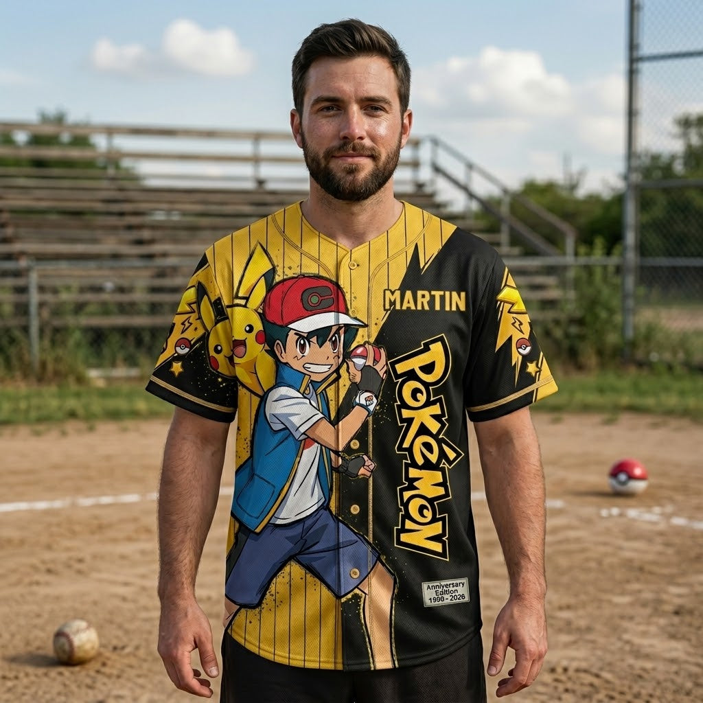PoMo Celebrate 30th Anniversary - Personalized Baseball Jersey For Kid, Youth, Adult - Gift For Movie Fans NL122