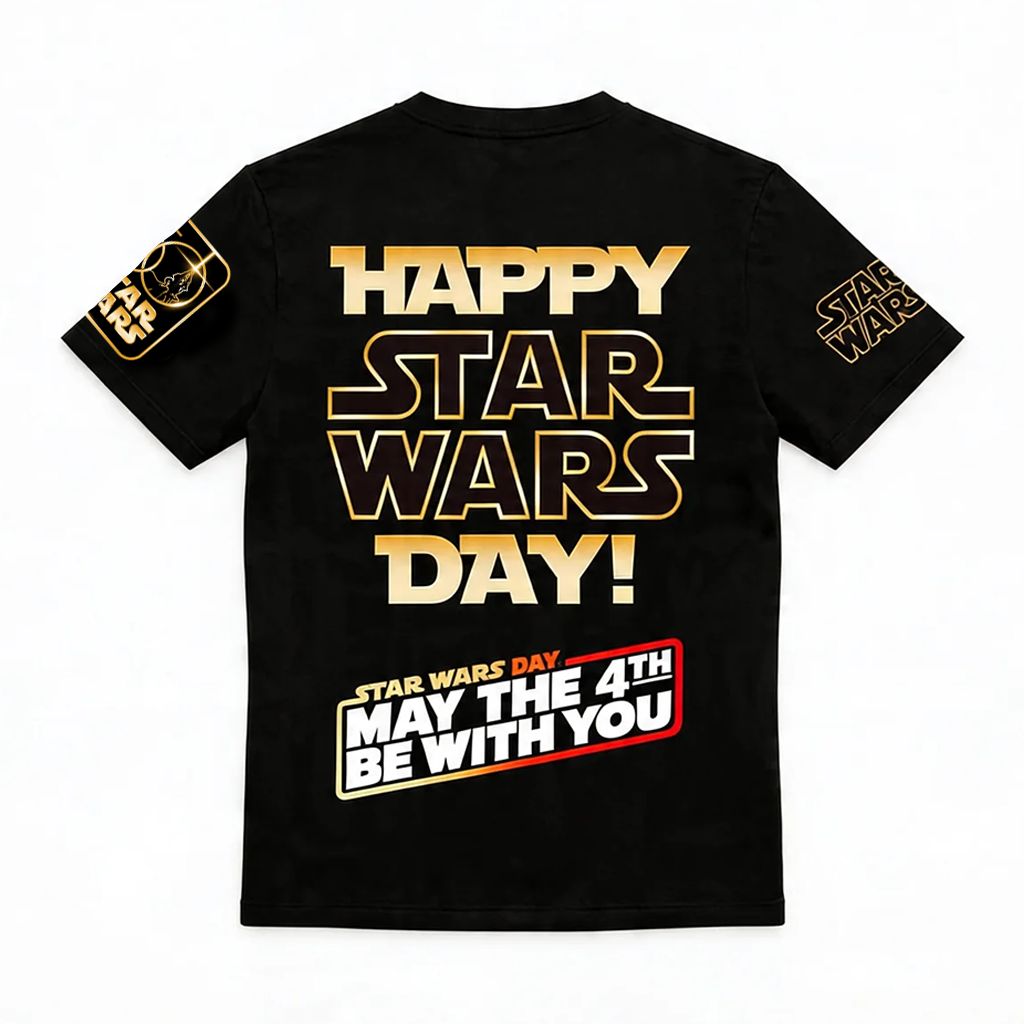 Happy Stwa Day - May The 4th Be With You - Personalized All Over Shirt - Gift For Movie Fans HH01