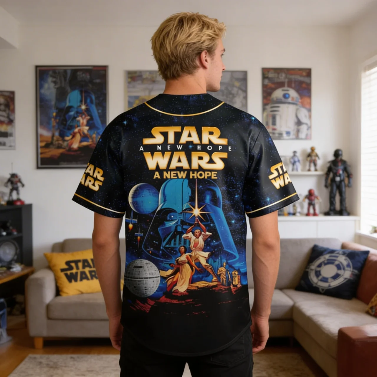 Stwa 50th Anniversary - Personalized Baseball Jersey - Gift For Movie Fans HH01