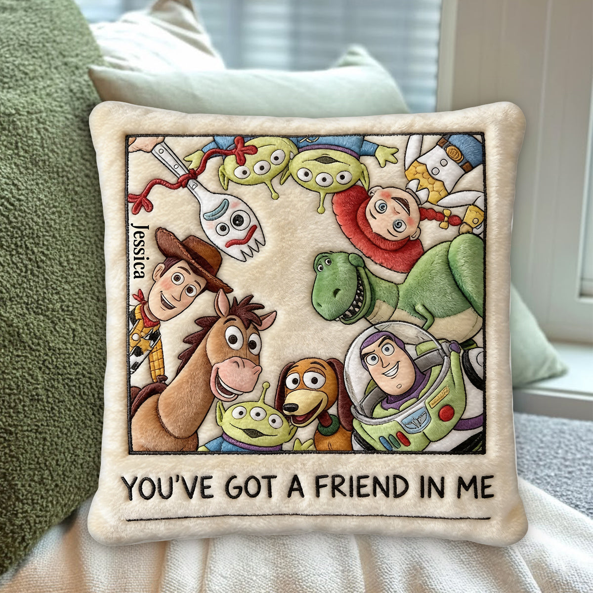 You've Got A Friend In Me - Personalized Custom Shape Pillow - Gift For Movie Fans - DSNY - image 4