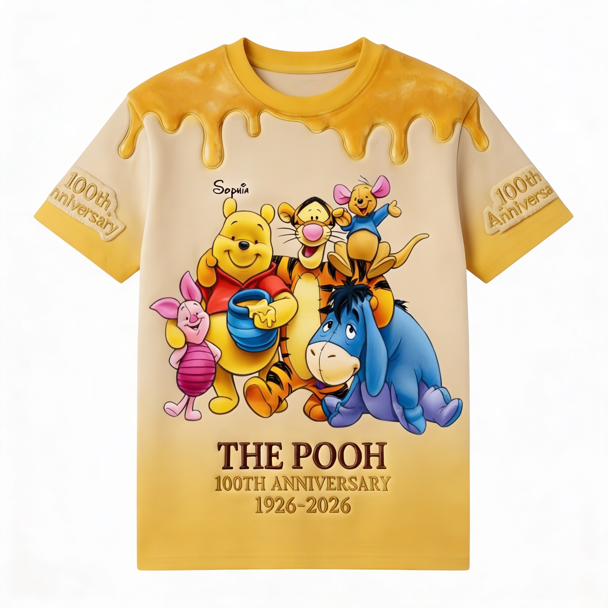 BA01. DSNY Group Of Honey Friends - Personalized All Over Shirt - Gift For Movie Fans