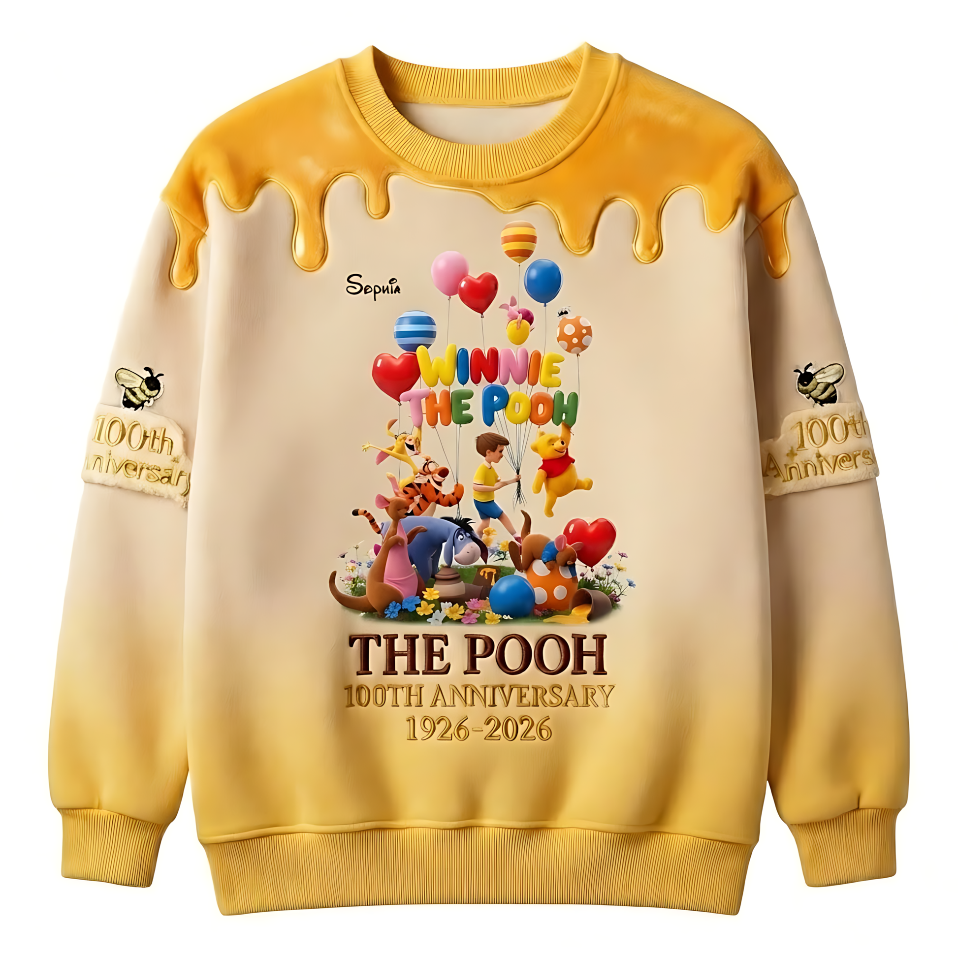 DSNY 100th Anniversary Funny Friends With Balloon - Personalized All Over Shirt - Gift For Movie Fans BA01