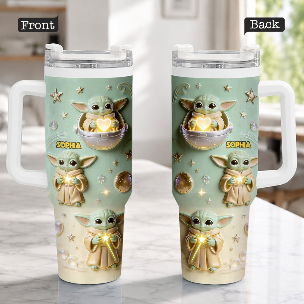 Just Loves Cute Baby - Personalized Tumbler - Gift For Fan Movies - Stwa - image 3