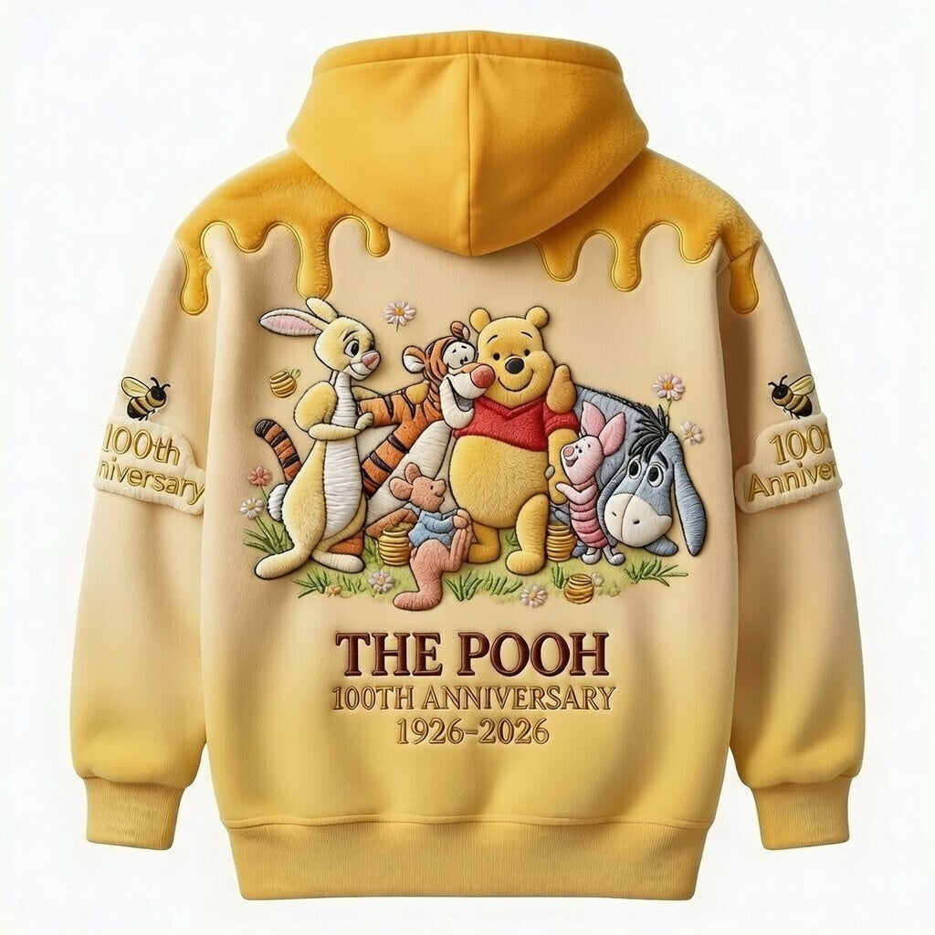 DSNY Honey Bear Celebrate Our 100th Anniversary - Personalized All Over Shirt - Gift For Movie Fans HH01
