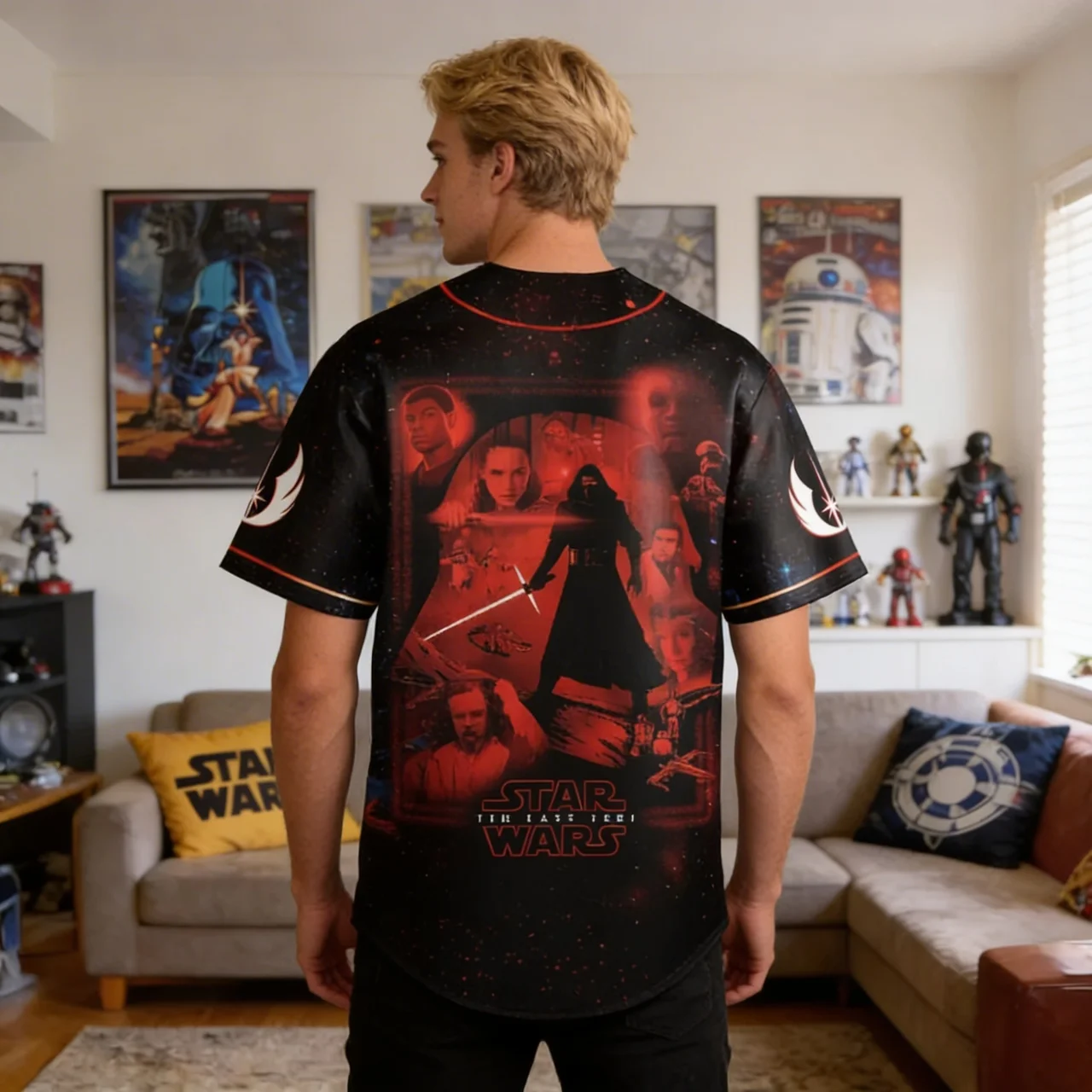 Stwa The Last - Personalized Baseball Jersey - Gift For Movie Fans BA01