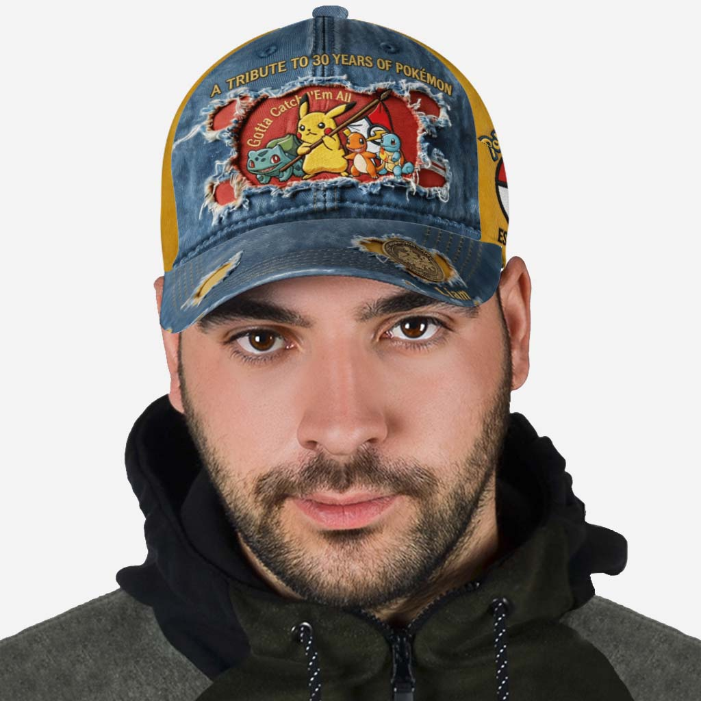 PoMo Celebrate 30 Years Of Trainers - Personalized Classic Cap -  Anniversary Gift For Movie Fans