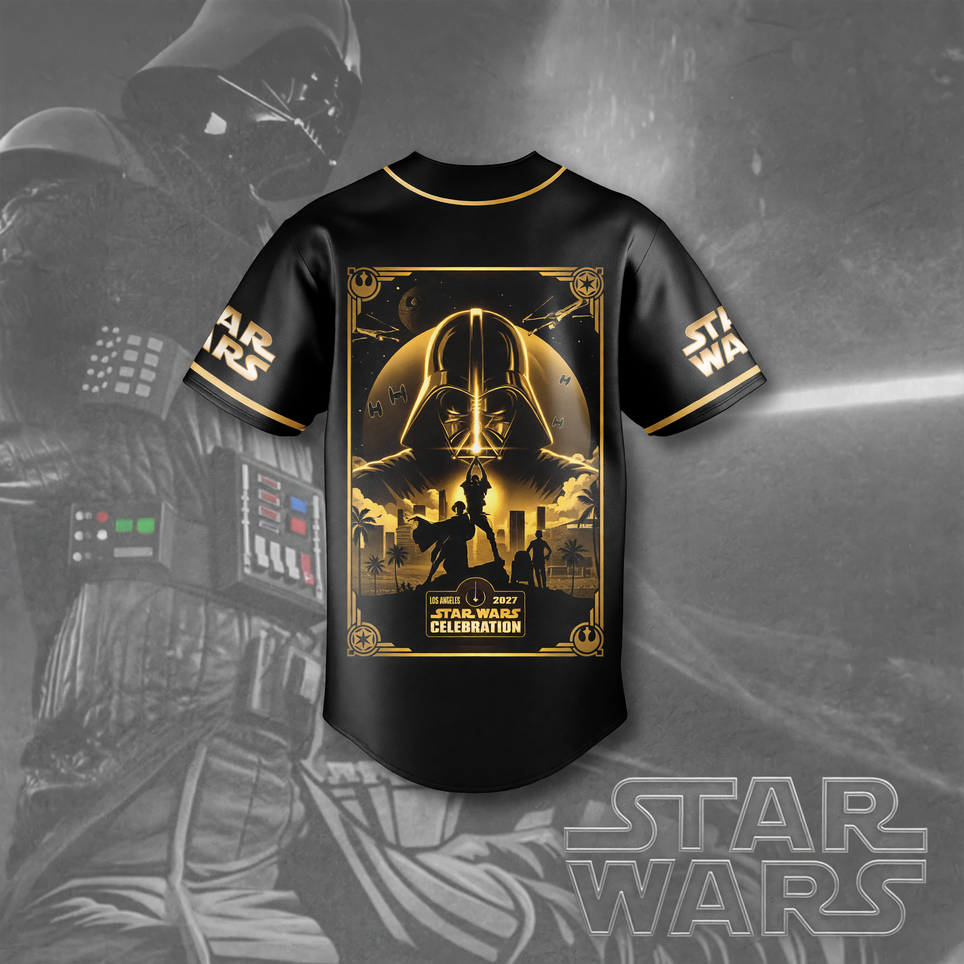 Stwa 50th Anniversary Space Celebration - Personalized Baseball Jersey - Gift For Movie Fans