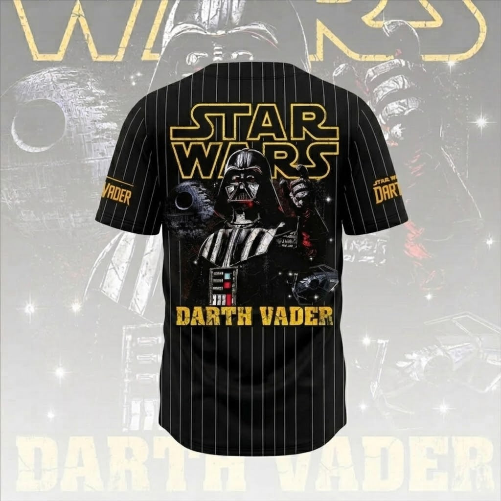 Stwa 50th Anniversary Dark Captain - Personalized Baseball Jersey - Gift For Movie Fans BA01
