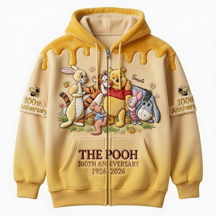 DSNY Honey Bear Celebrate Our 100th Anniversary - Personalized All Over Shirt - Gift For Movie Fans HH01