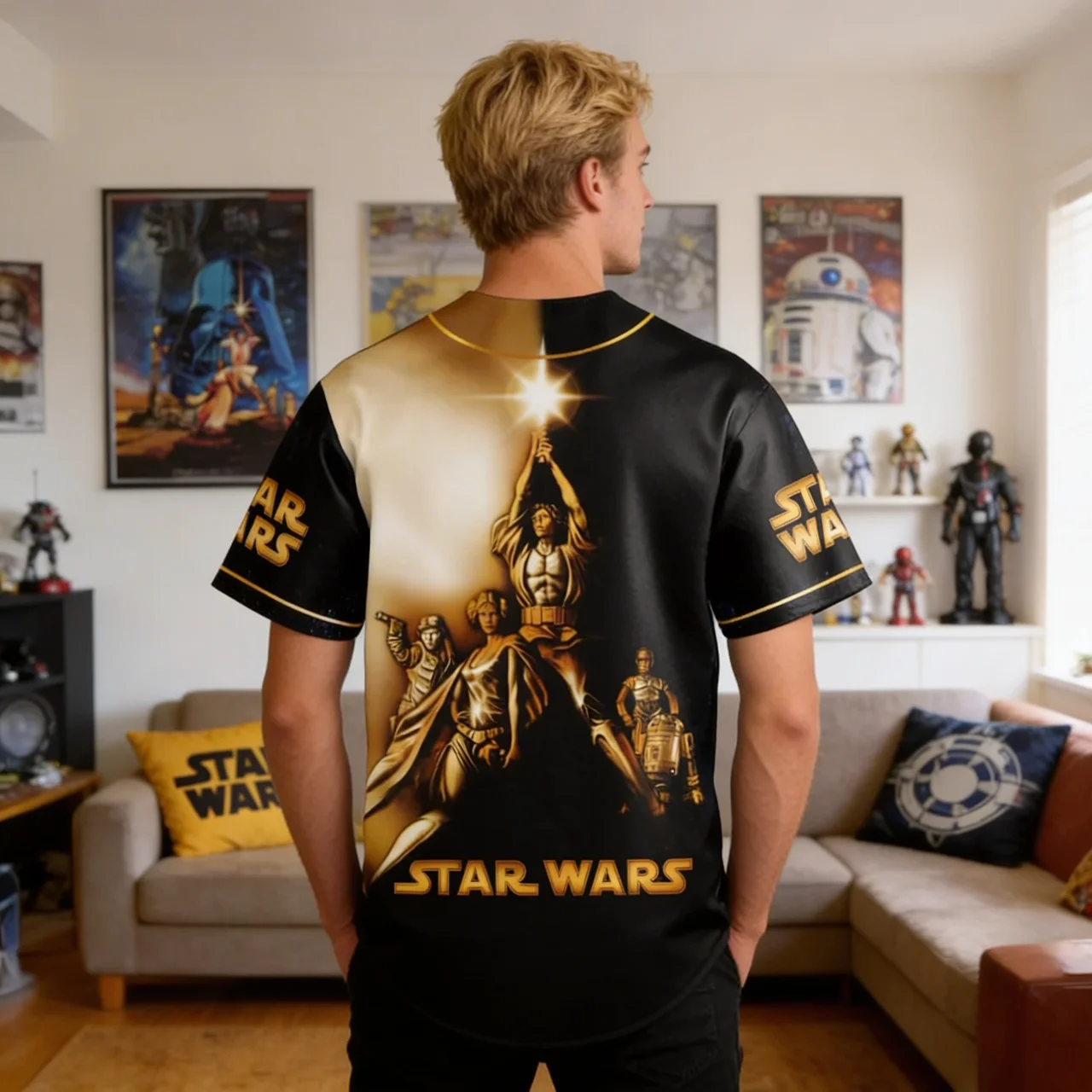 Stwa 50th Anniversary - Personalized Baseball Jersey - Gift For Movie Fans HH01