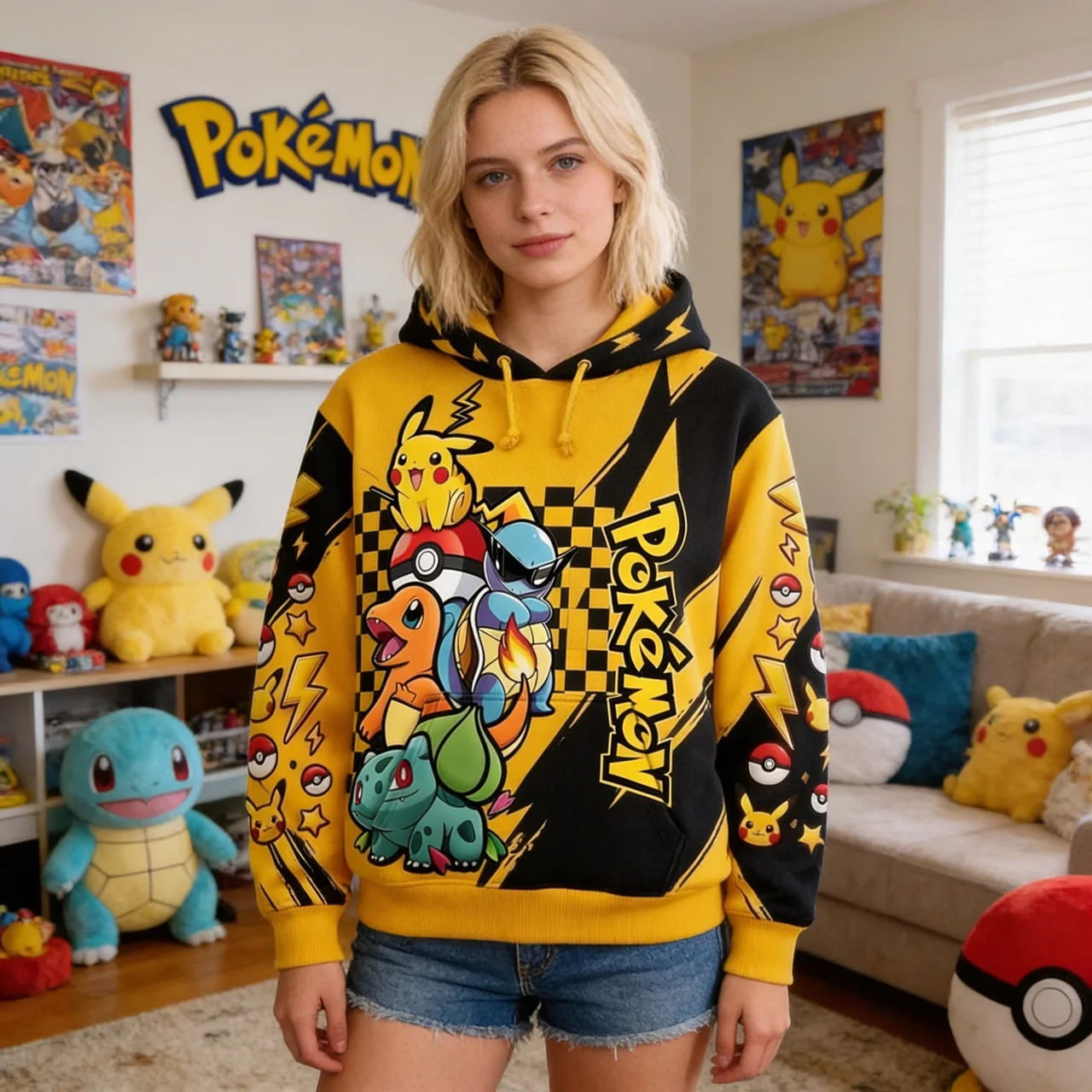PoMo Celebrate 30 Years Of Catching Them All - Personalized All Over Shirt - Anniversary Gift For Movie Fans BA01