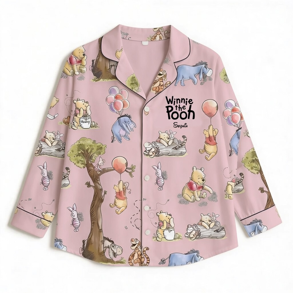 DSNY Just Loves Honey Bear - Celebrate 100th Anniversary - Personalized Pajama - Gift For Movie Fans HH01
