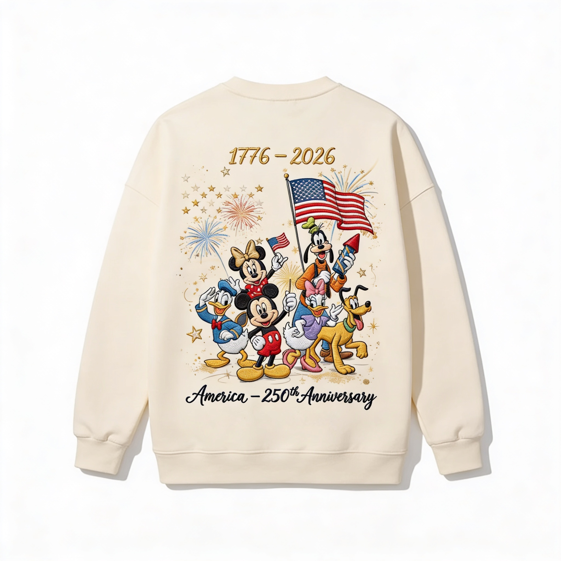 MkMo 250th Anniversary With Funny Family - Personalized All Over Shirt - Independence Gift For Movie Fans