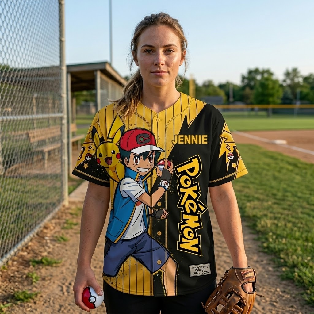 PoMo Celebrate 30th Anniversary - Personalized Baseball Jersey For Kid, Youth, Adult - Gift For Movie Fans NL122