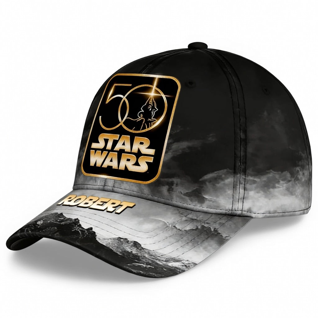 Stwa Galazy Star Celebrating 50th Anniversary - Personalized Classic Cap - Gift For Movie Fans HH01