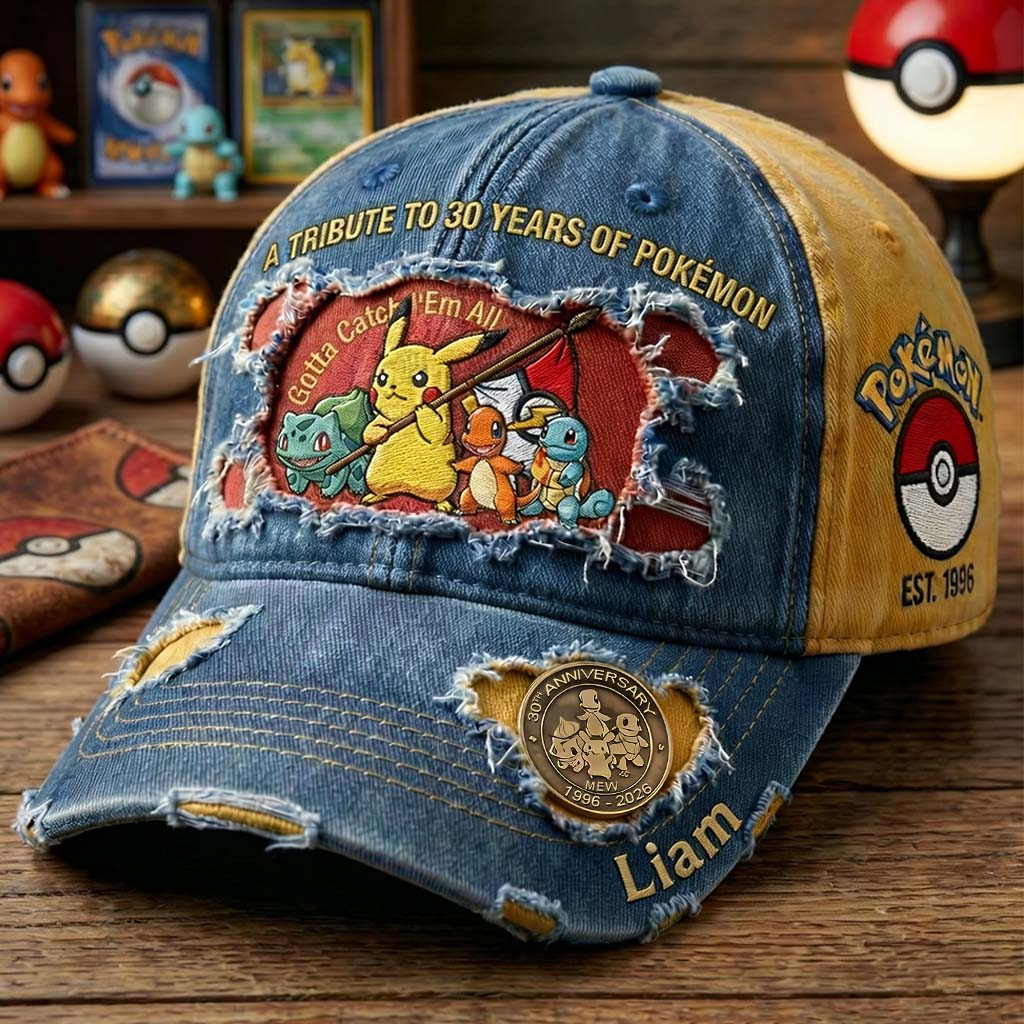PoMo Celebrate 30 Years Of Trainers - Personalized Classic Cap -  Anniversary Gift For Movie Fans
