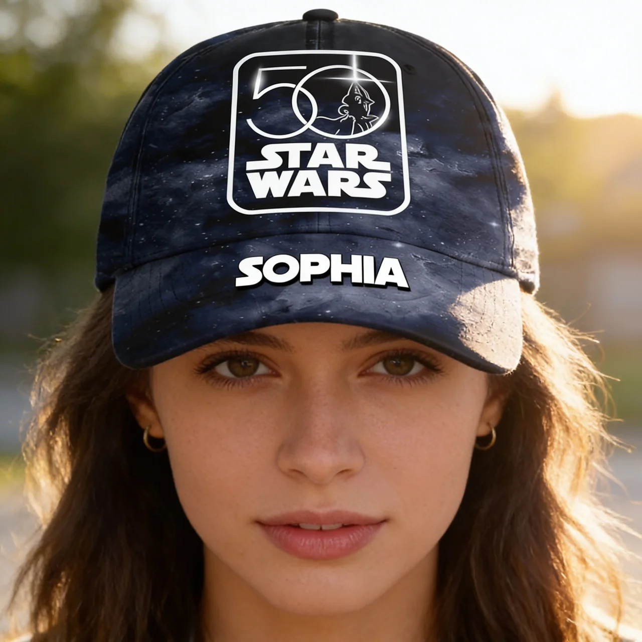 Stwa Galazy Star 50th Anniversary - Personalized Classic Cap - Gift For Movie Fans HH01