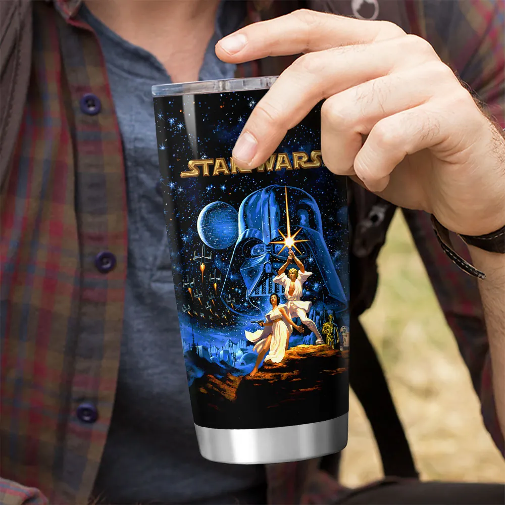 Stwa 50th Anniversary - Personalized Tumbler - Gift For Movie Fans HH01